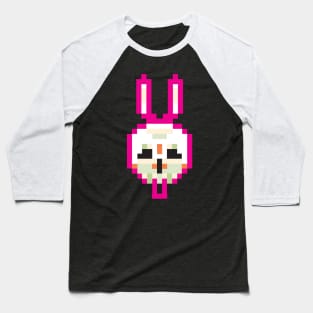 Pixel Rabbit 8bit Baseball T-Shirt